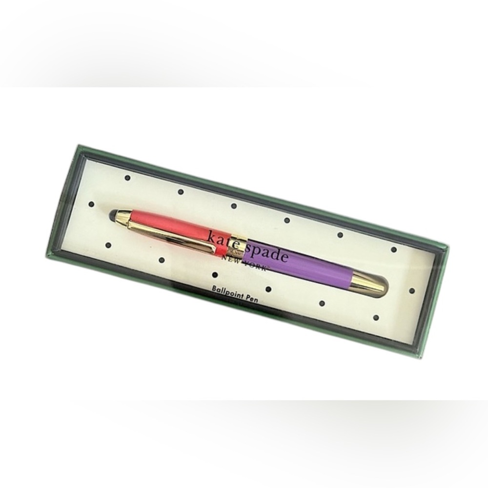 kate spade ~ thoughts on her sleeve ballpoint pen